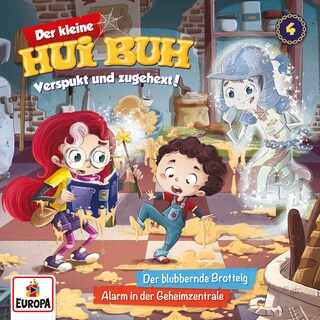 004/Der blubbernde Brotteig/Alarm in der Geheimzentrale als Hörbuch