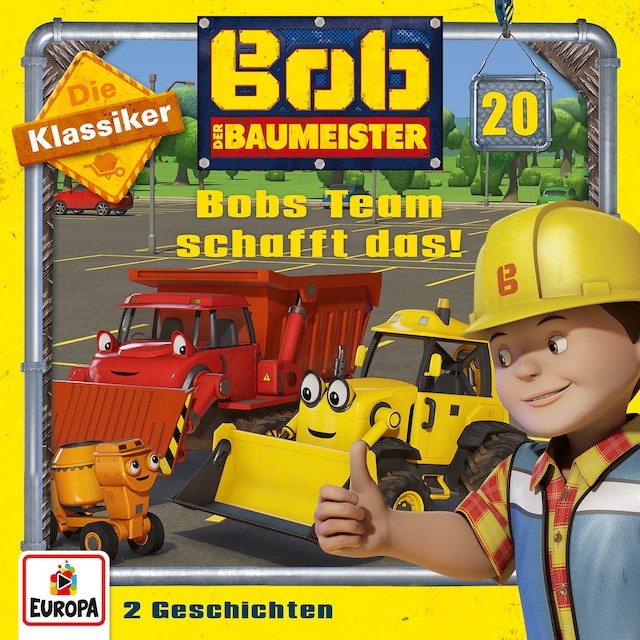 Buchcover für 20/Bobs Team schafft das!