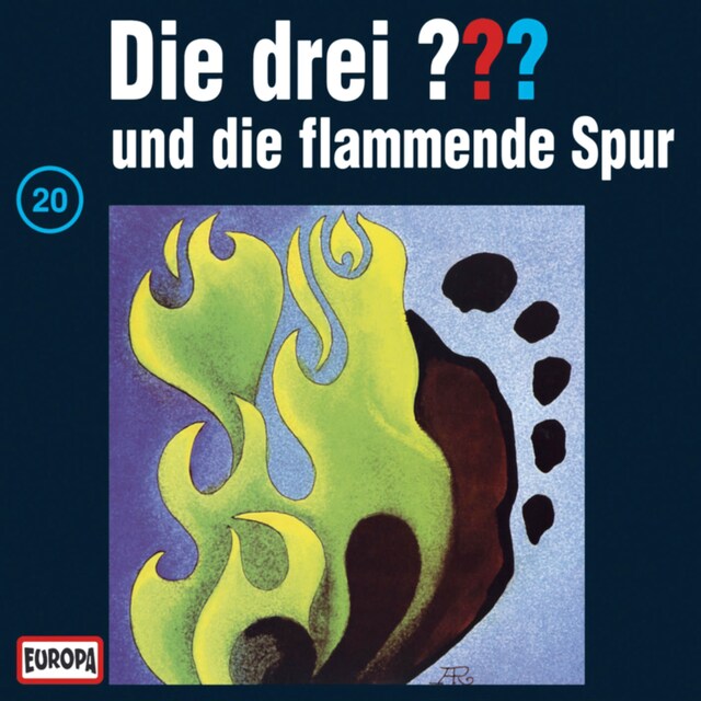 Buchcover für 020/und die flammende Spur