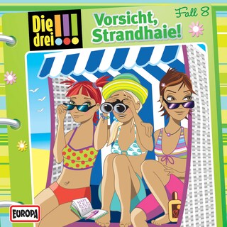 008/Vorsicht Strandhaie als Hörbuch