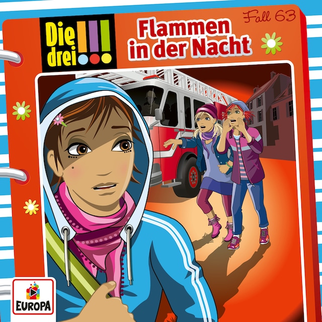 Buchcover für 063/Flammen in der Nacht