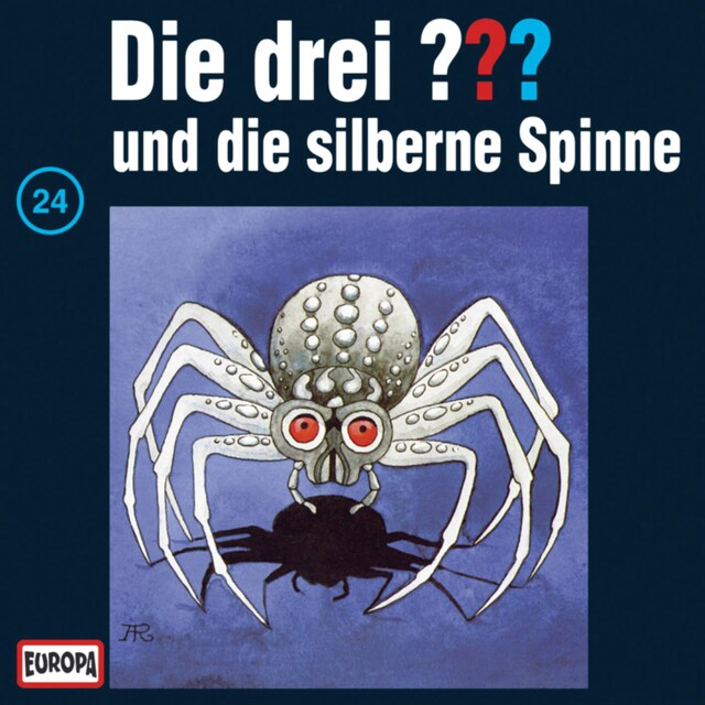 Buchcover für 024/und die silberne Spinne