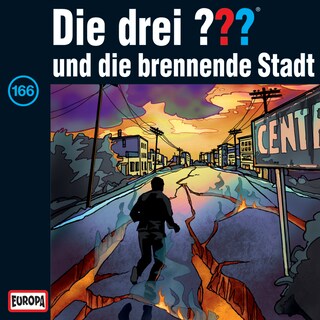 166/und die brennende Stadt als Hörbuch