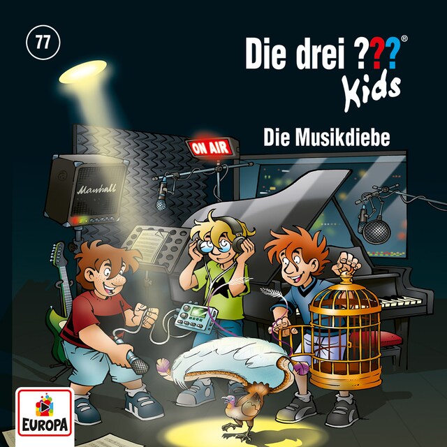 Buchcover für 077/Die Musikdiebe