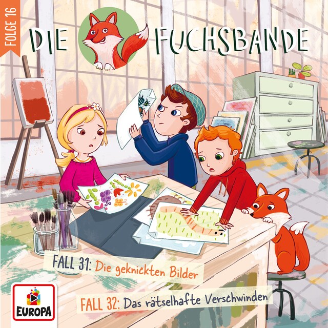 Buchcover für 016/Fall 31: Die geknickten Bilder/Fall 32: Das rätselhafte Verschwinden