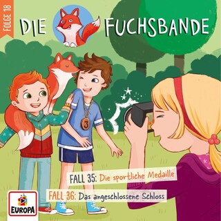 018/Fall 35: Die sportliche Medaille/Fall 36: Das angeschlossene Schloss bookCoverFor
