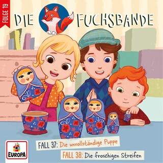 019/Fall 37: Die unvollständige Puppe/Fall 38: Die froschigen Streifen bookCoverFor