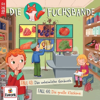 022/Fall 43: Das unheimliche Geräusch/Fall 44: Die große Kleckerei als Hörbuch