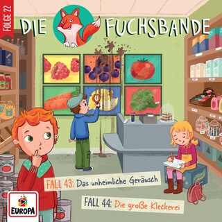 022/Fall 43: Das unheimliche Geräusch/Fall 44: Die große Kleckerei bookCoverFor