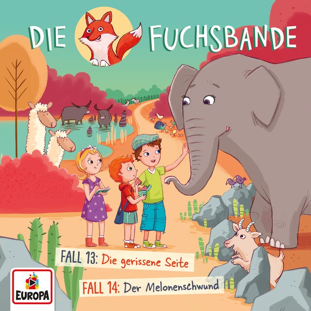 Buchcover für 007/Fall 13: Die gerissene Seite / Fall 14: Der Melonenschwund