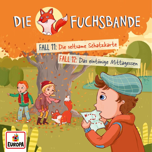 Buchcover für 006/Fall 11: Die seltsame Schatzkarte/Fall 12: Das eintönige Mittagessen