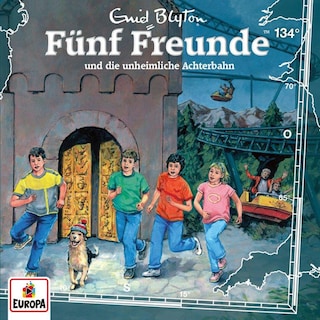134/und die unheimliche Achterbahn als Hörbuch