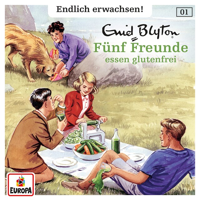 Buchcover für 001/Fünf Freunde essen glutenfrei