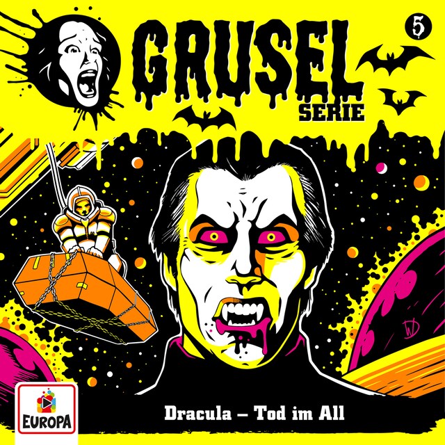 005/Dracula - Tod im All Buchcover für 005/Dracula - Tod im All