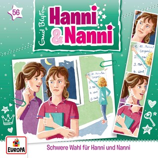 056/Schwere Wahl für Hanni und Nanni als Hörbuch