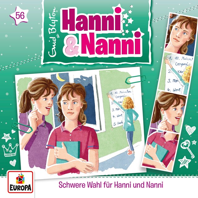 Buchcover für 056/Schwere Wahl für Hanni und Nanni