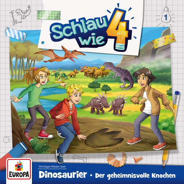 Buchcover für 001/Dinosaurier: Der geheimnisvolle Knochen