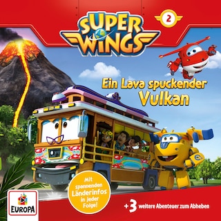 002/Ein Lava spuckender Vulkan als Hörbuch