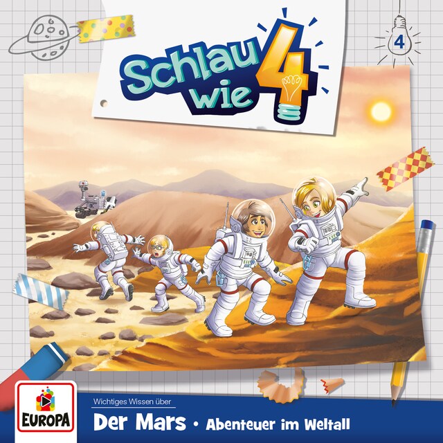Buchcover für 004/Der Mars: Abenteuer im Weltall