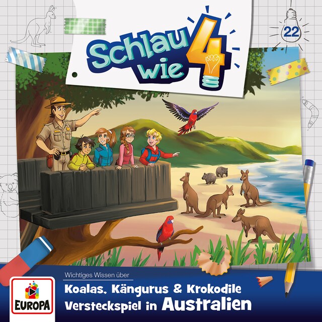 Buchcover für 022/Koalas, Kängurus und Krokodile - Versteckspiel in Australien