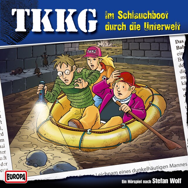 Buchcover für 127/Im Schlauchboot durch die Unterwelt