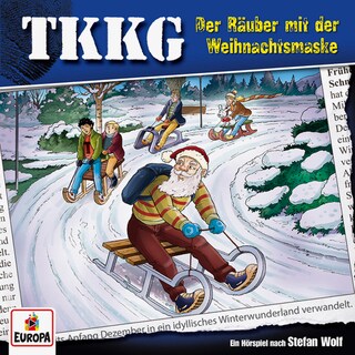 203/Der Räuber mit der Weihnachtsmaske als Hörbuch