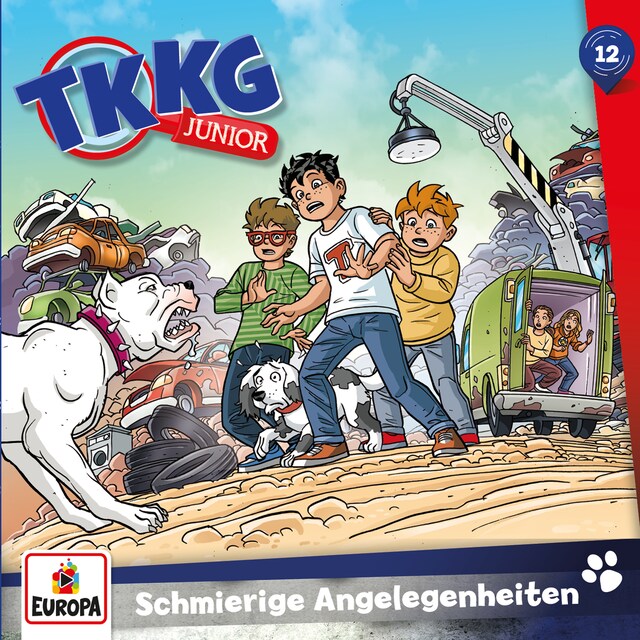 Buchcover für Folge 12: Schmierige Angelegenheiten