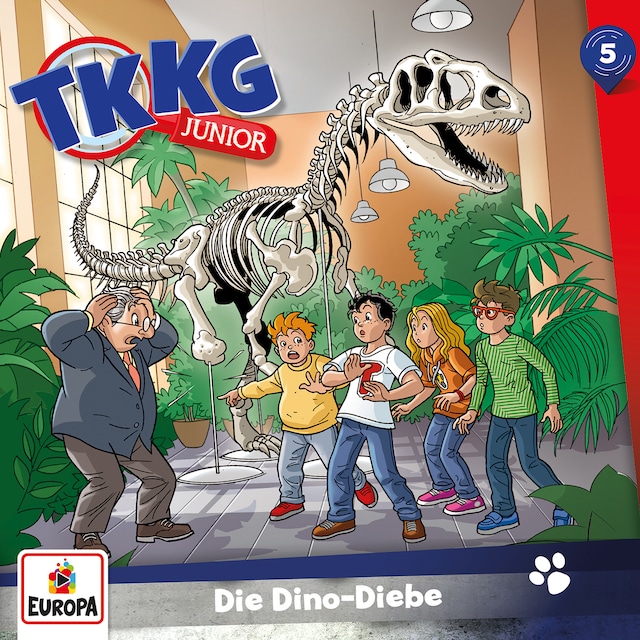 Buchcover für Folge 5: Die Dino-Diebe