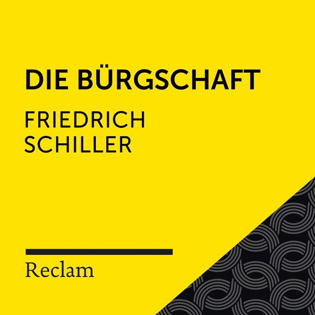 Buchcover für Schiller: Die Bürgschaft (Reclam Hörbuch)