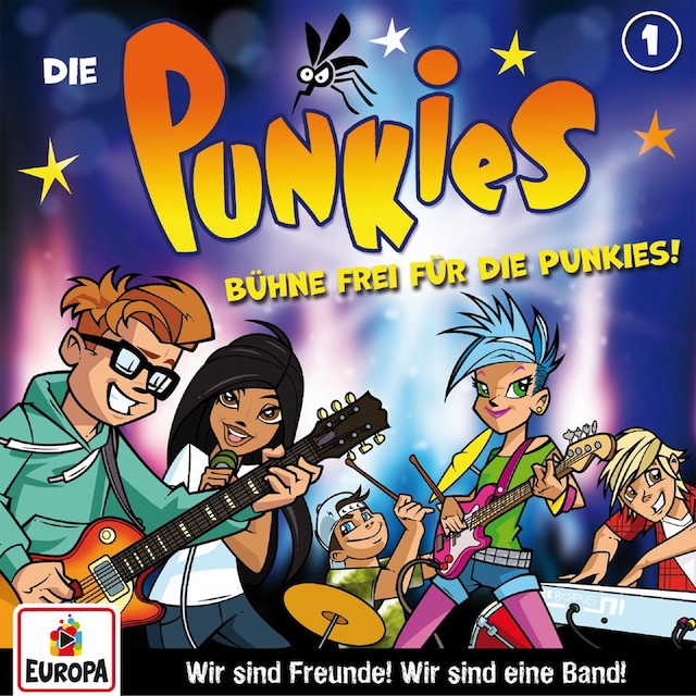 Buchcover für Folge 1: Bühne frei für die Punkies!