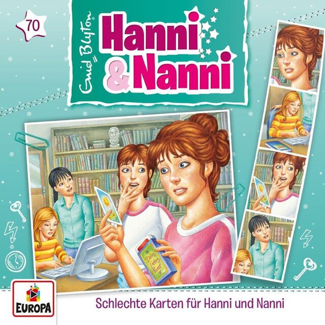 Buchcover für Folge 70: Schlechte Karten für Hanni und Nanni