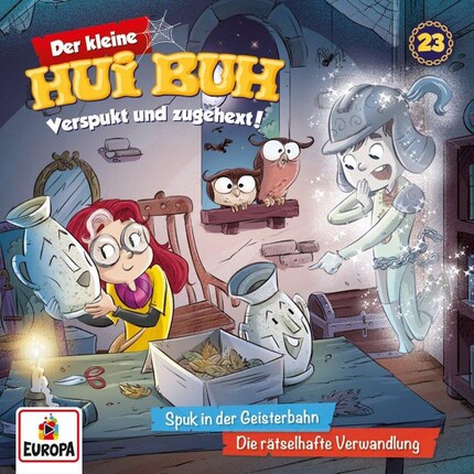 Folge 23: Spuk in der Geisterbahn/Die rätselhafte Verwandlung bookCoverFor