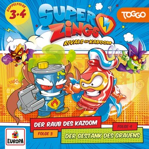 Folge 3: Der Raub des Kazoom / Folge 4: Der Gestank des Grauens bookCoverFor