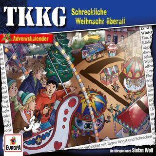 Schreckliche Weihnacht überall (Adventskalender) als Hörbuch