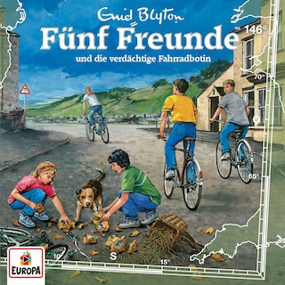 Folge 146: und die verdächtige Fahrradbotin als Hörbuch