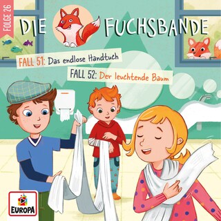 Folge 26: Fall 51: Das endlose Handtuch / Fall 52: Der leuchtende Baum als Hörbuch