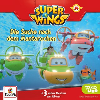 Folge 34: Die Suche nach dem Mantarochen als Hörbuch