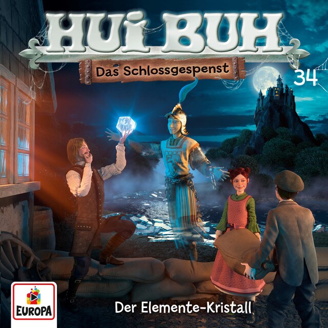 Buchcover für Folge 34: Der Elemente-Kristall