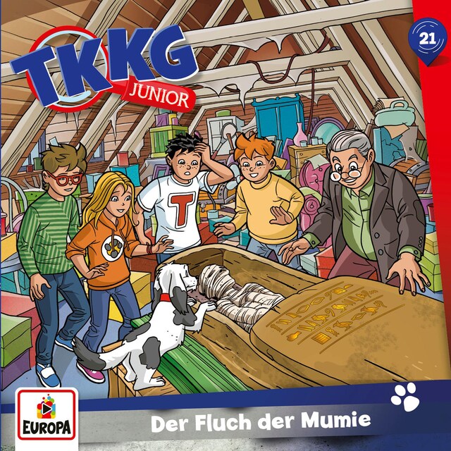 Buchcover für Folge 21: Der Fluch der Mumie