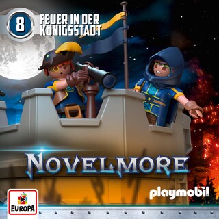 Novelmore - Folge 8: Feuer in der Königsstadt als Hörbuch