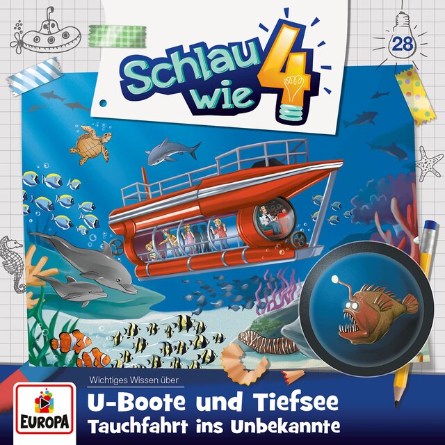 Buchcover für Folge 28: U-Boote und Tiefsee. Tauchfahrt ins Ungewisse