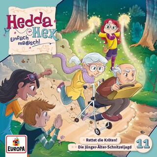 Folge 11: Rettet die Kröten!/Die Jünger-Älter-Schnitzeljagd als Hörbuch
