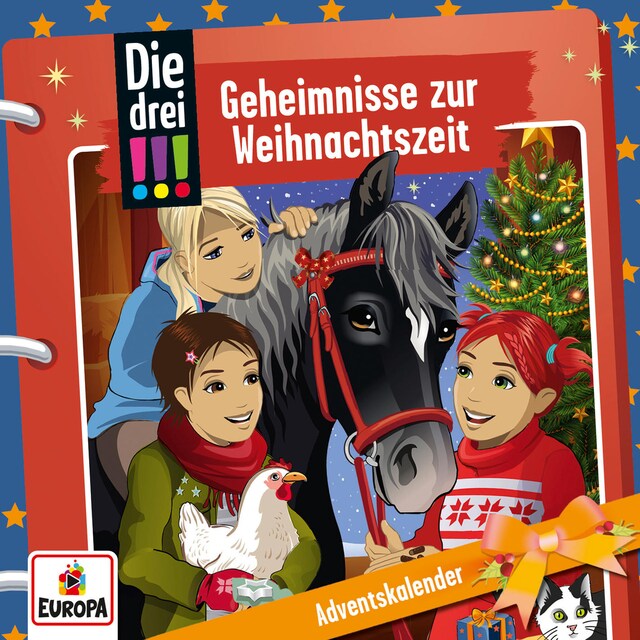 Buchcover für Adventskalender/Geheimnisse zur Weihnachtszeit