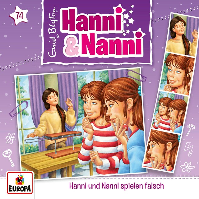 Buchcover für Folge 74: Hanni und Nanni spielen falsch