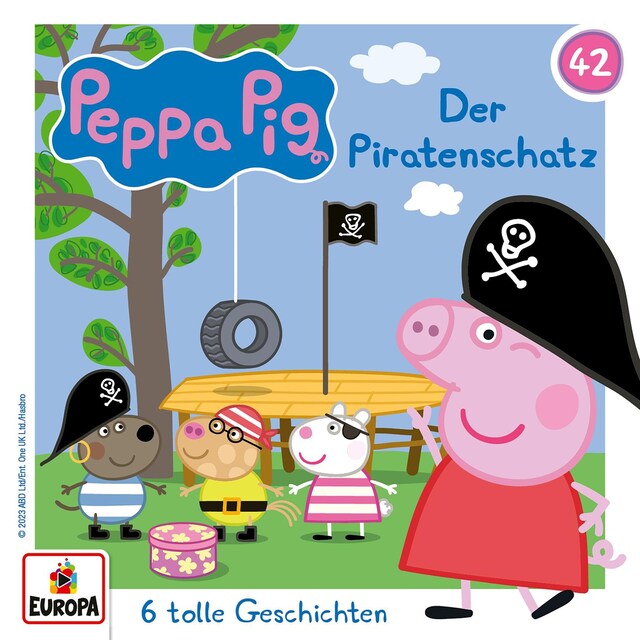 Buchcover für Folge 42: Der Piratenschatz