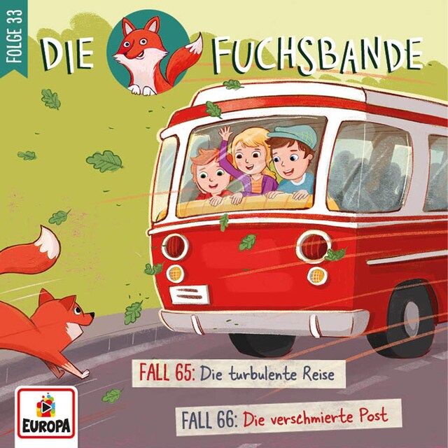Book cover for Folge 33: Fall 65: Die turbulente Reise/Fall 66: Die verschmierte Post