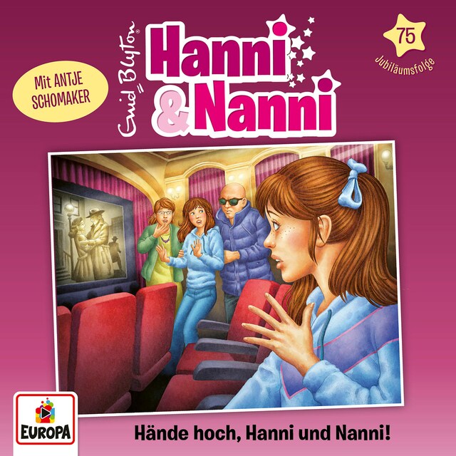 Buchcover für Folge 75: Hände hoch, Hanni und Nanni!