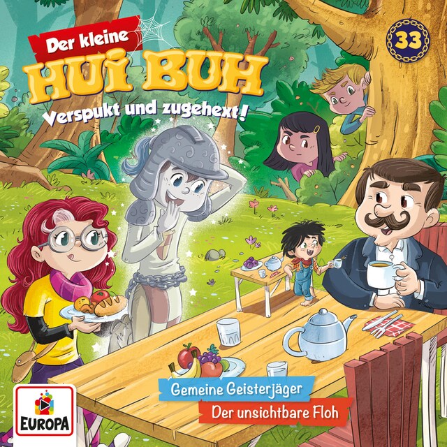 Buchcover für Folge 33: Gemeine Geisterjäger/Der unsichtbare Floh