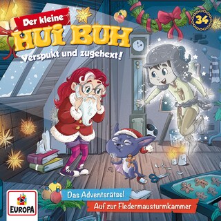 Folge 34: Das Adventsrätsel/Auf zur Fledermausturmkammer als Hörbuch