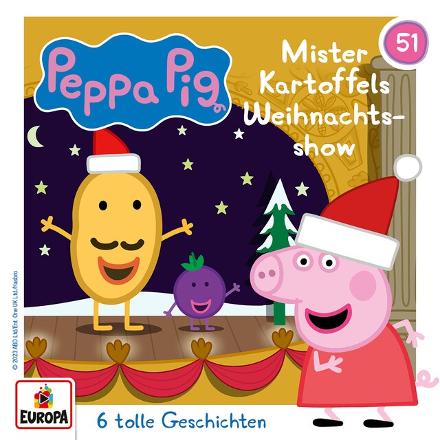 Buchcover für Folge 51: Mister Kartoffels Weihnachtsshow